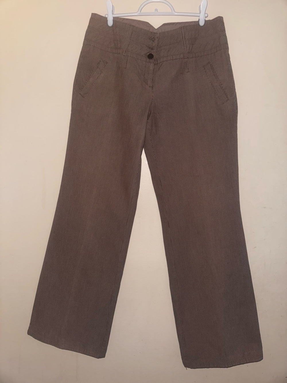 Cache Wide Leg Pants in Brown